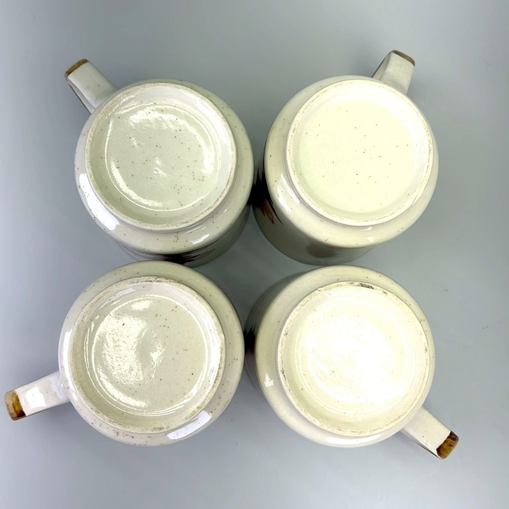 Vintage Speckled Floral Mugs - Picture 7 of 7